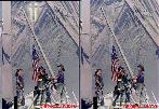 Link to 10-11-2001 edition of 9/11 Meditations CLICK HERE photos of firemen raising flag at WTC destruction, cross visible