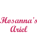 Hosanna's Ariel - word art graphic AAAWWW Afghans Afghans Afghans World Wide Web Design