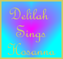 Delilah Sings Hosanna - graphic art design by AAAWWW Afghans Afghans Afghans World Wide Web Design