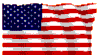 animated gif graphic of American flag