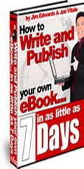 Write and sell your own e-book in only 7 days even if you flunked English and don't know how to write