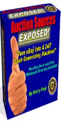 Auction Sources - secrets of where eBay power sellers get their merchandise
