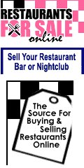 Restaurants For Sale Online - buy sell restaurant bar nightclub. Restaurants For Sale Online maintains the largest online database exclusive to restaurant business opportunities. Reach 1,000's of Buyers and Start Receiving Leads TODAY!! 